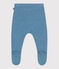Babies' trousers in a wool and cotton knit ADRIATIC
