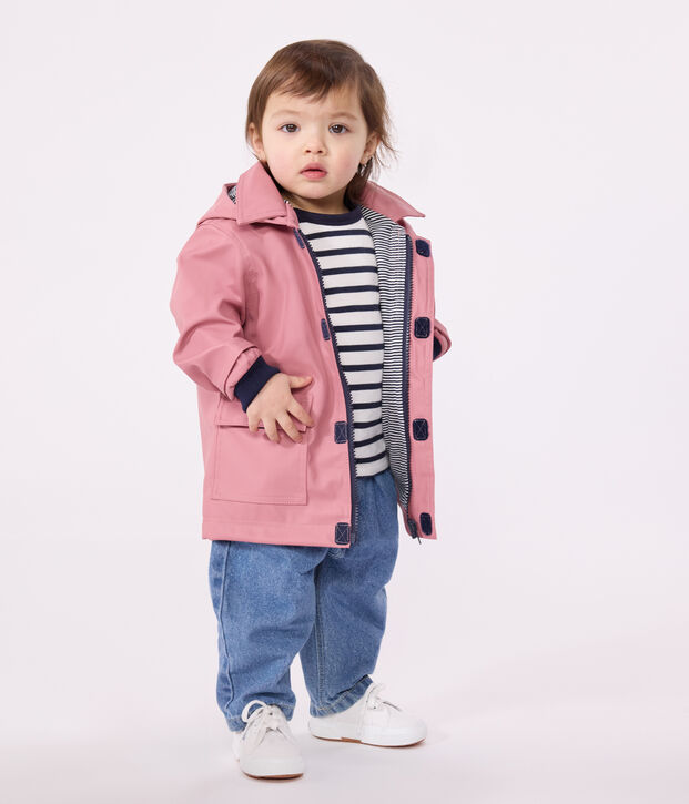 Babies' iconic raincoat pink