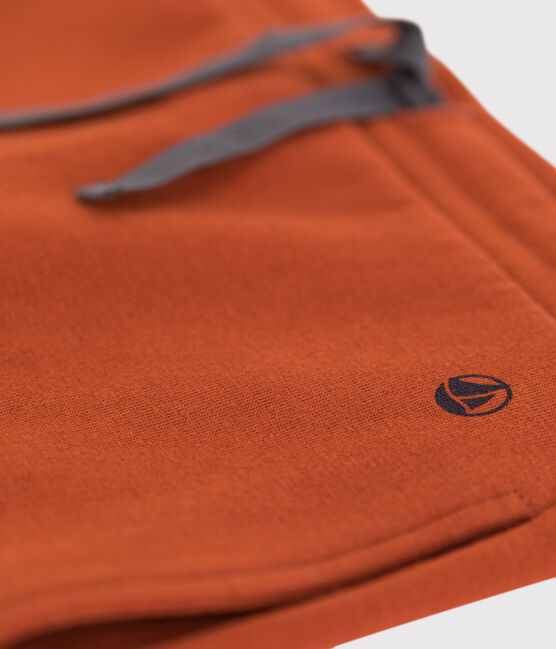 Girls' Cotton Trousers RUSTY brown