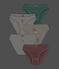 Girls' Cotton Briefs + 1 Glow in the Dark Pair - 5-Pack variante 1