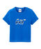 Baby boys' plain T-shirt DELFT blue