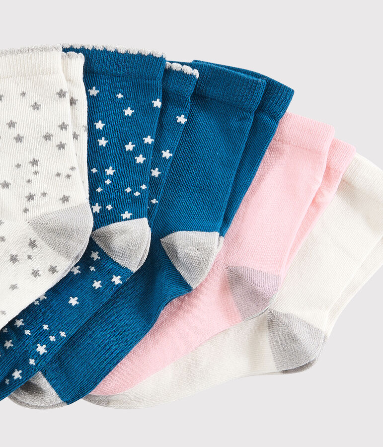 Girls' Socks - 5-Pack multicolor