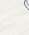 Babies' sleeveless wool and cotton knit jumper. white