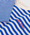 Babies' long sleeved stripy cotton T-shirt PERSE /AVALANCHE