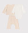 Babies' Lightweight Fleece Outfit - 3-Piece Set AVALANCHE blue/BEACH