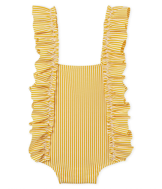 Yellow Petit Bateau Baby Girls Striped Swimsuit One Pieces Baby Girls Ladyloch Com
