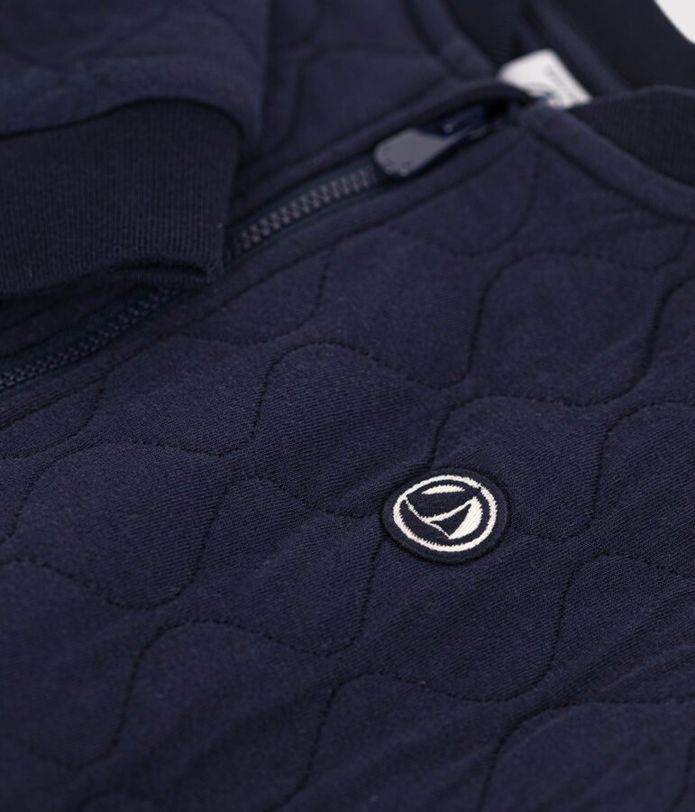 Boys' tube knit sweatshirt SMOKING blue