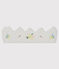 Baby Girls' Rib Knit Crown MARSHMALLOW white
