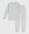 Children's plain velour pyjamas CO2