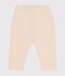 Babies' Fleece Trousers AVALANCHE Ecru
