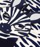 Children's zebra print cotton fancy dress pyjamas MILK blue/SOIR