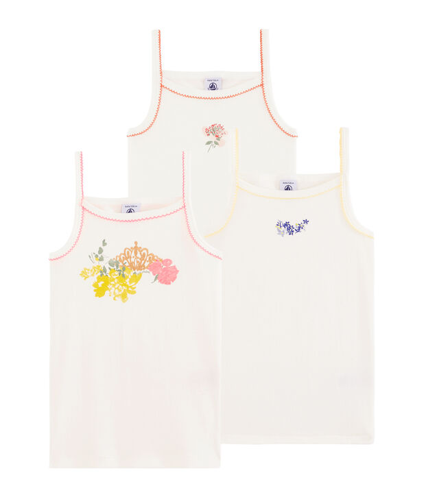 Girls' Strappy Tops - 3-Piece Set multicolor