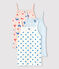 Girls' Cat Print Cotton Vest Tops - 3-Pack variante 1
