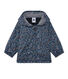 Baby girl's hooded print jacket