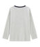 Boys' Long-sleeved T-Shirt BELUGA CHINE grey
