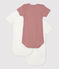 Short-Sleeved Cotton Bodysuits - 3-Pack variante 1