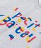 Children's short-sleeved printed T-shirt FUMEE CHINE grey
