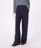 Women's cotton trousers SMOKING blue