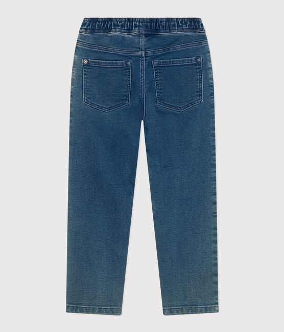 Boys' Regular Denim Trousers BLEU DELAVE blue