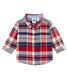 Baby boy's checked shirt