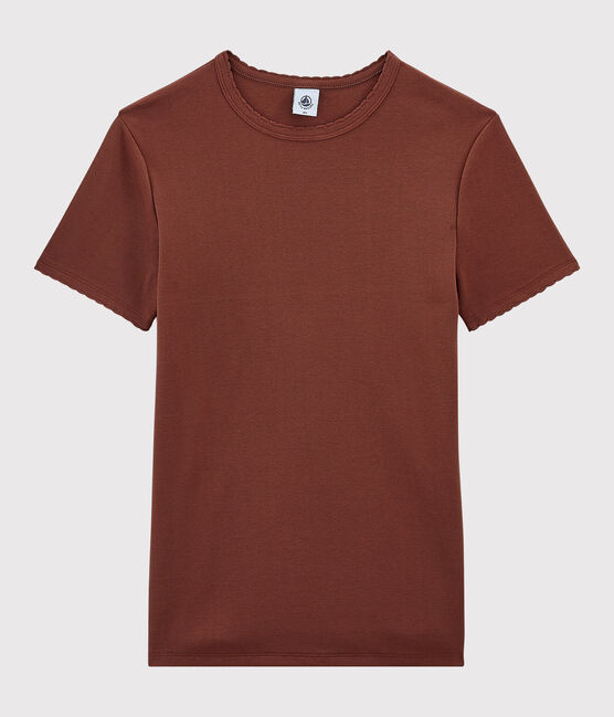 Women's Iconic Round Neck T-Shirt MADRAS orange