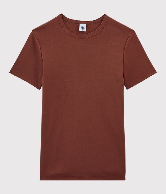 Women's Iconic Round Neck T-Shirt MADRAS orange