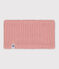 Babies' Knit Snood with Recycled Fleece Lining SALINE pink