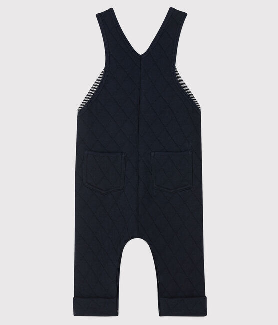 Baby boy's long dungarees SMOKING blue