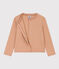 Girls' Cotton Cardigan VINTAGE beige