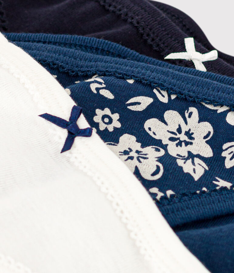 Girls' Flower Cotton Briefs - 3-Pack variante 1