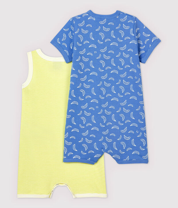 Cotton Playsuits - 2-Pack multicolor