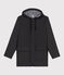 Iconic raincoat for men or women NOIR black