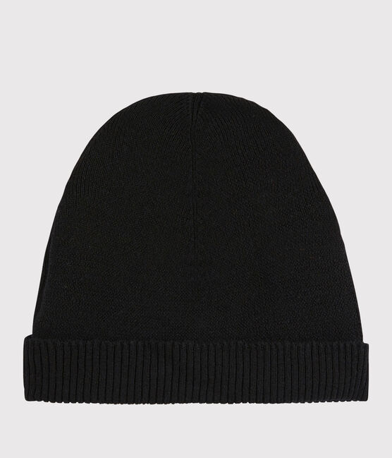 Women's woollen hat NOIR black