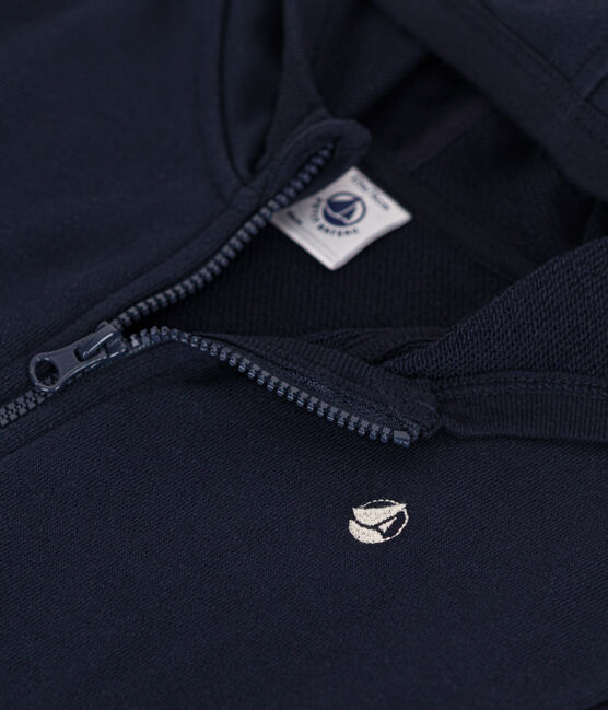 Babies' Fleece Hoodie SMOKING blue