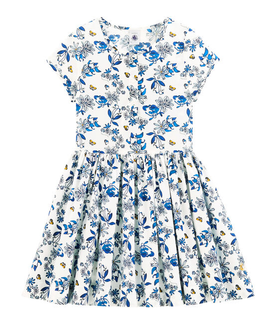Girls' Dress MARSHMALLOW white/MULTICO white