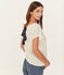 Women's Linen T-Shirt MARSHMALLOW white
