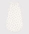Rabbit patterned cotton TOG 2-rated sleeping bag MARSHMALLOW white/GRIS grey