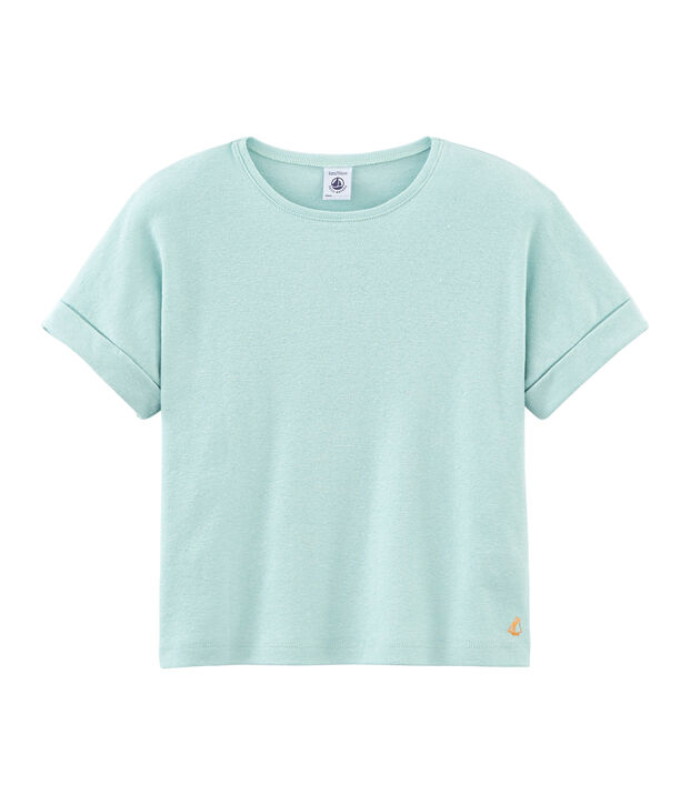 Girls' Short-sleeved T-shirt blue
