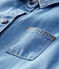 Baby Boys' Long Light Denim Bodysuit DENIM CLAIR blue