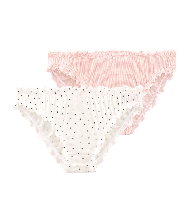 Set of 2 women's ruffled pants Variante 1 PACK