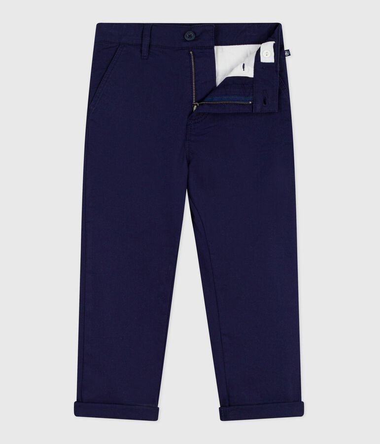 Children's cotton trousers blue