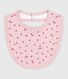 Newborn babies' printed cotton bib