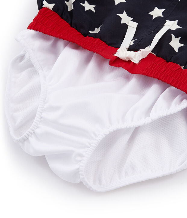 Boys' Beach Shorts blue/white