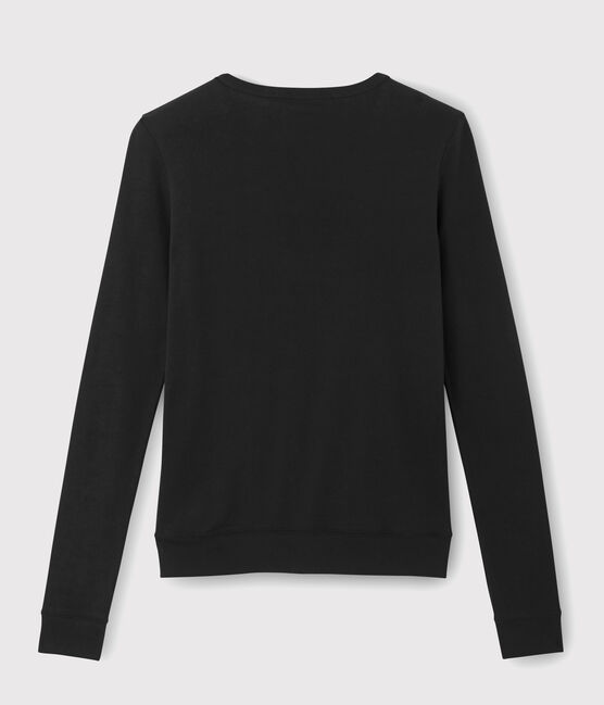 Women's Iconic Cotton Cardigan NOIR black