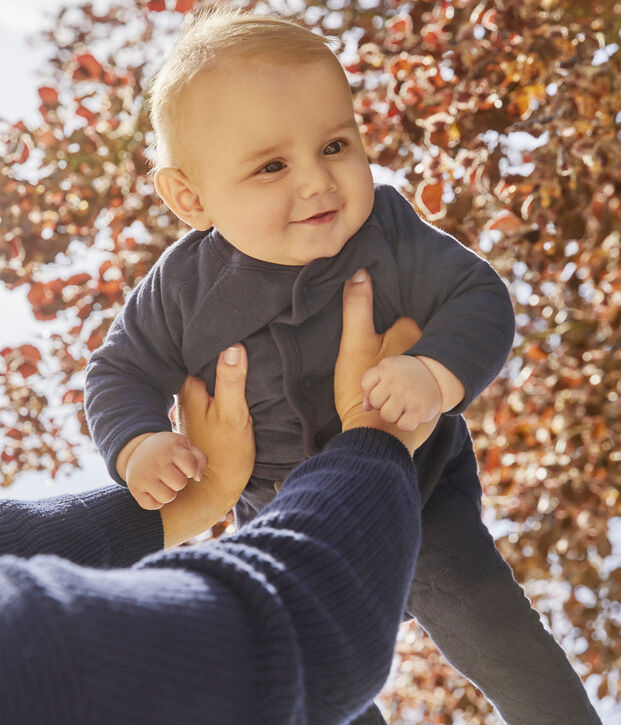 Babies' Padded Cotton Clothing - 2-Piece Set SMOKING