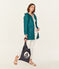 Plain shopping bag SMOKING blue