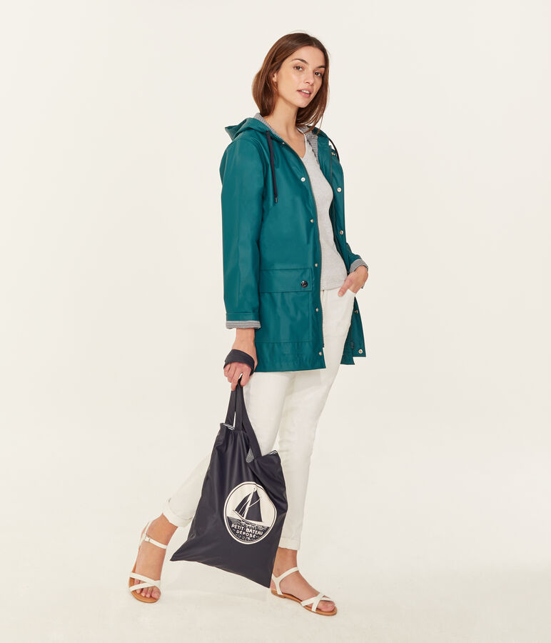 Plain shopping bag blue