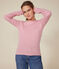Women's Iconic Cocotte Stitch Cotton T-Shirt ROSELINE CHINE pink