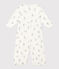 Cotton Jumpsuit/Sleeping Bag MARSHMALLOW white/GRIS grey