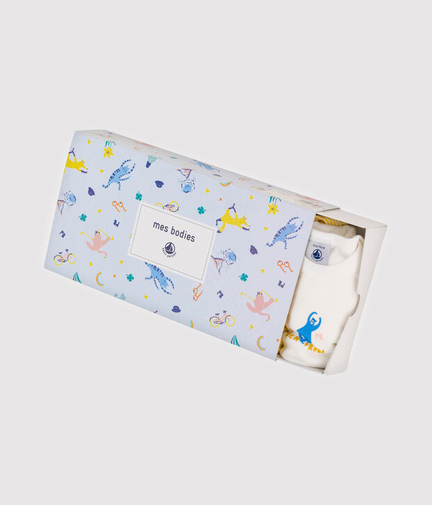 Baby Boys' Long-Sleeved Bodysuit - 5-Piece Set multicolor